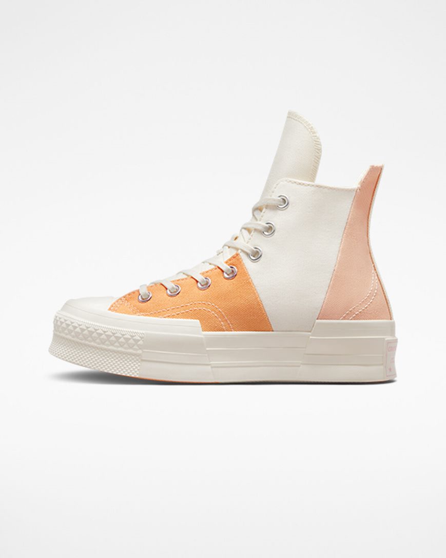 Tenisky Vysoke Converse Chuck 70 Plus Color Candy Panske Béžové Oranžové Ruzove | SK IHUOX2